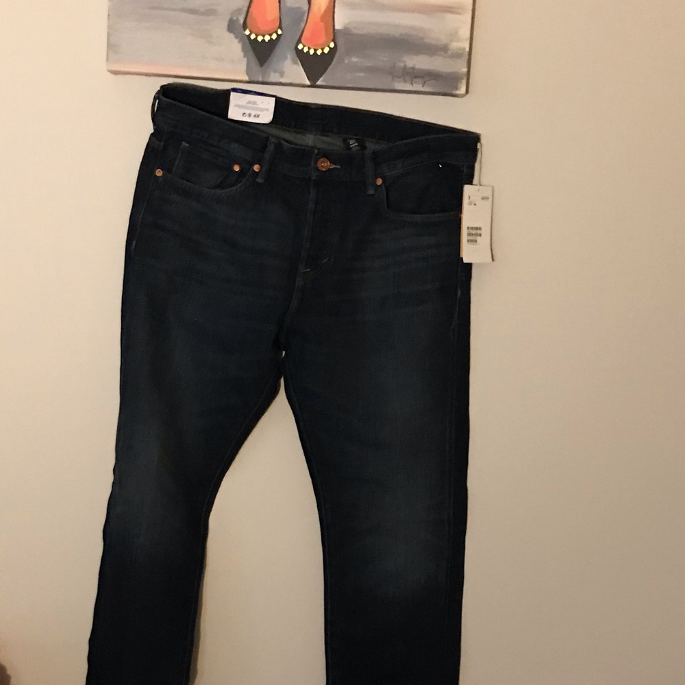H&M Men’s Straight CoupeDroite Blue Jeans